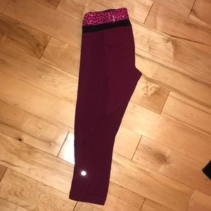 Lululemon cropped leggings